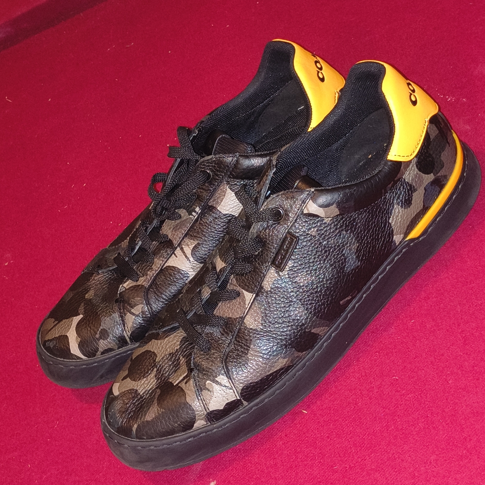 Coach Men's Black Sneakers